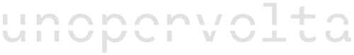 logo Unopervolta bianco