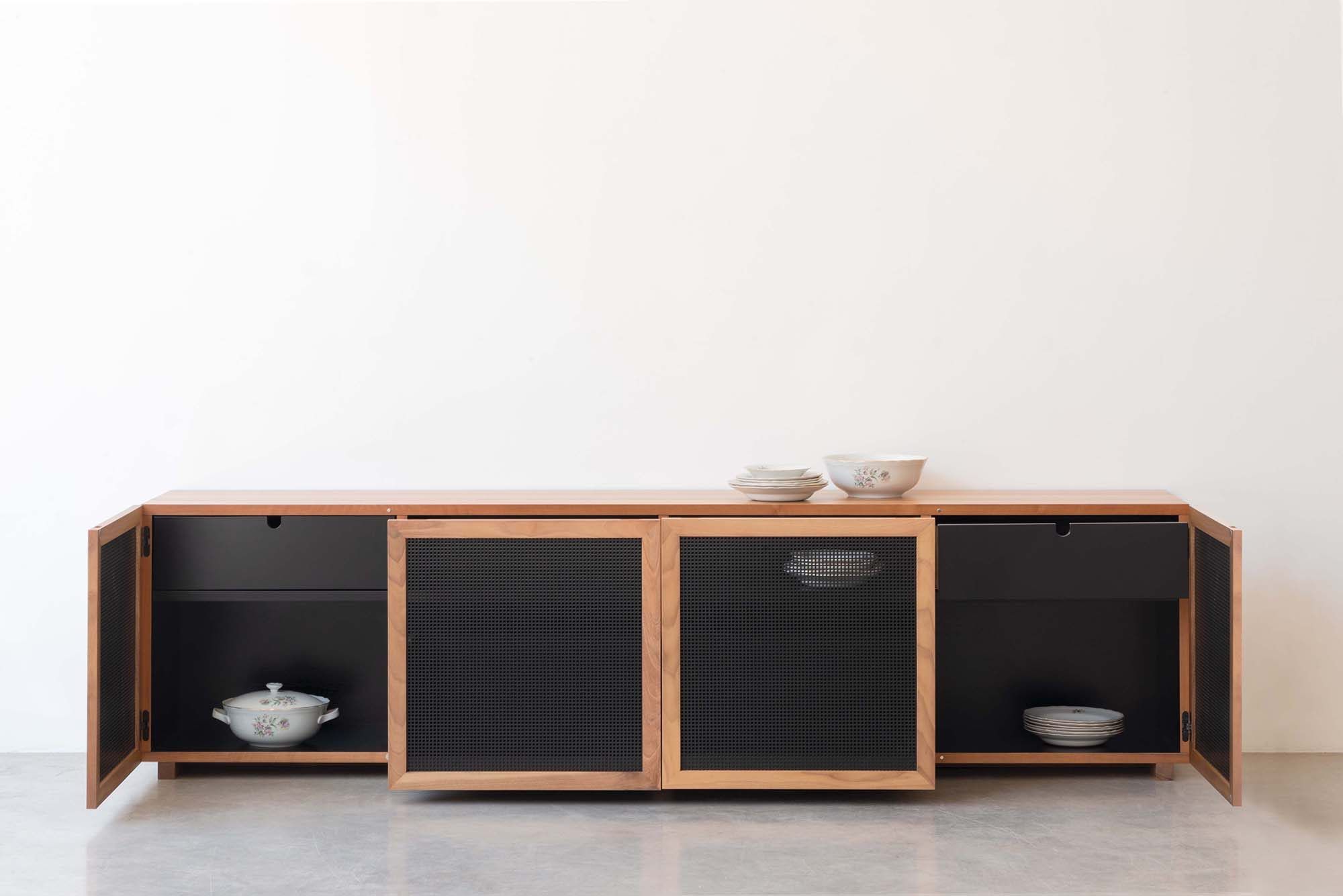 credenza bassa artigianale interno Unopervolta